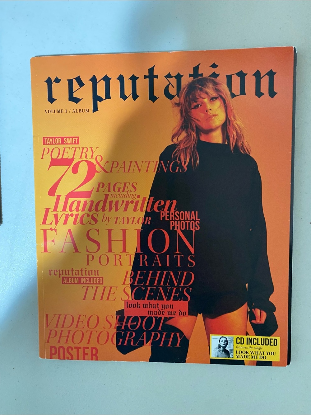 Taylor Swift Reputation Magazine